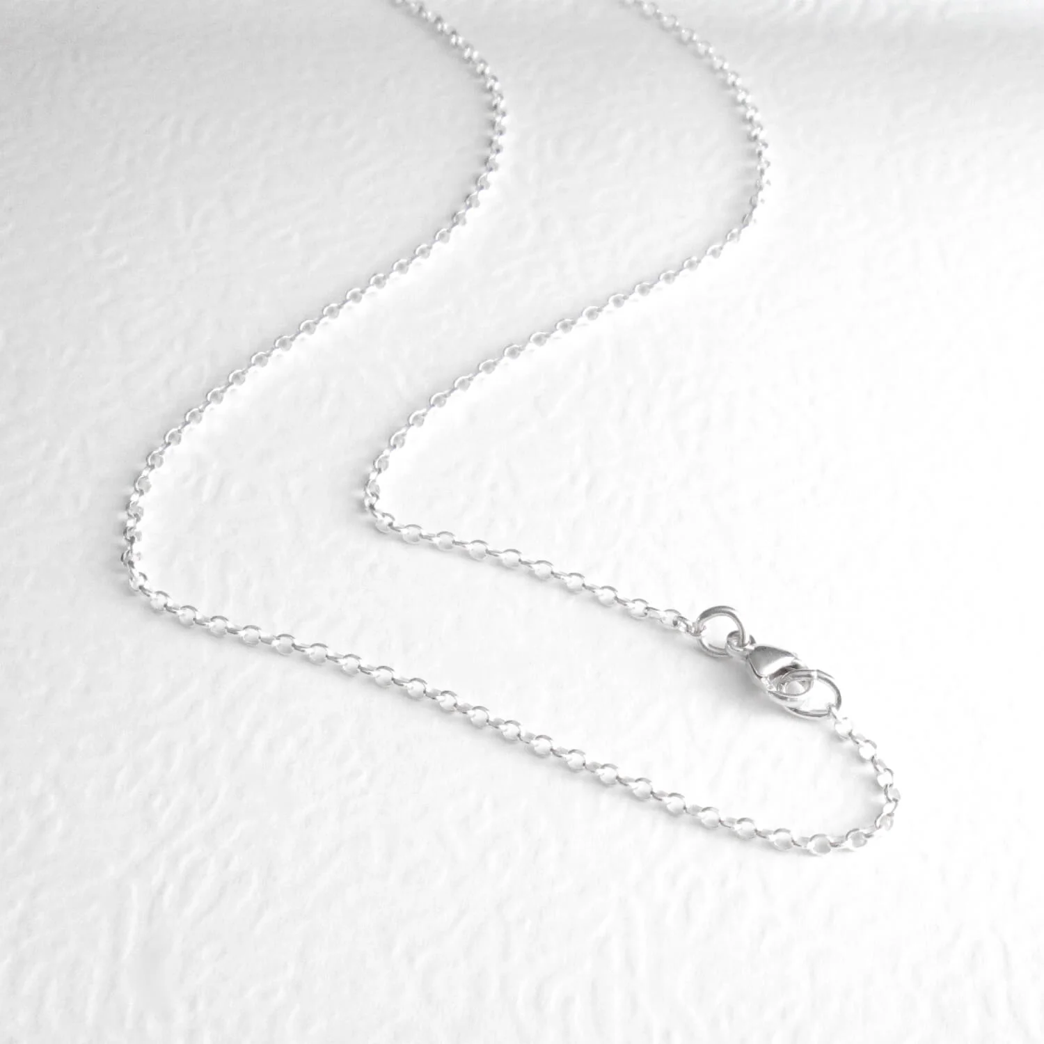 Sterling Silver Rolo Chain .925 Silver Necklace Pick Your Length CindyLouWho2